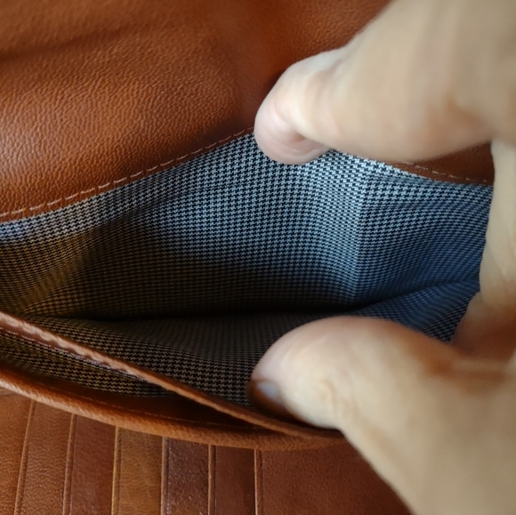 Spikes And Sparrow Genuine Leather Luggage Color Wallet Made In India - Picture 5 of 7